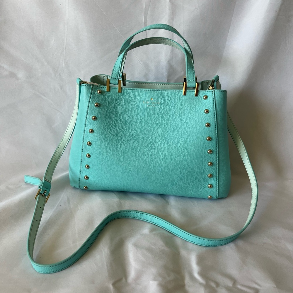 Kate Spade Romily Sanders Place Studded Leather Satchel